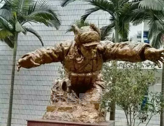 广西锻造人物铜雕塑定制