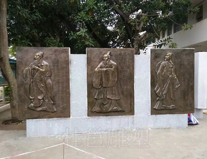 桂林锻造人物铜雕塑设计
