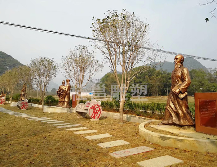 南宁公园文化雕塑